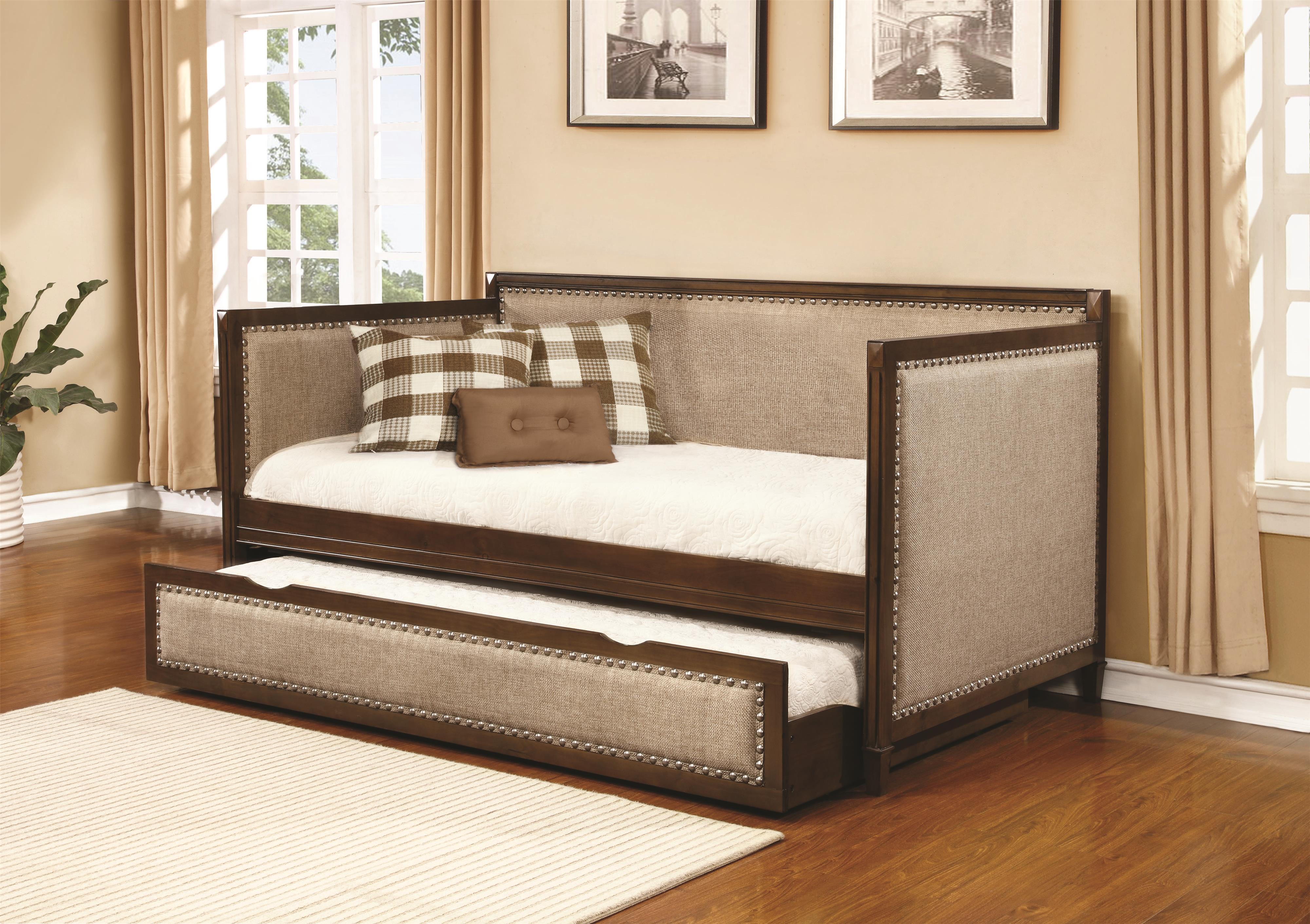 Fine Furniture Daybeds by Coaster 300575 Traditional Daybed with